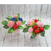 Букет из мыла "Розы с ягодами". Мыло ручной работы в Тюмени – купить или заказать на MixSoap.ru Мыльные букеты - универсальный букет подойдет на день рождения, юбилей или любую памятную дату.   Цена от 450 ₽