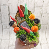 Набор мыла ручной работы С перчинкой. Отличный подарок мужчине на 23 февраля (день защитника Отечества)  день рождения, новый год или как комплемент. Мыло ручной работы – купить или заказать на MixSoap.ru с доставкой по России. Мыло Тюмень  Цена 1 000 ₽  